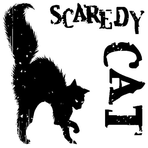 O Que é SCAREDY CAT em Português