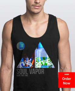 Mountain Tank Black | Soul Vapor E-Liquid Apparel
