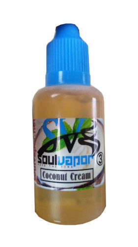 Coconut Cream 33ml Bottle | Soul Vapor E-Liquid