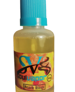 Peach Rings 33ml Bottle | Soul Vapor E-Liquid