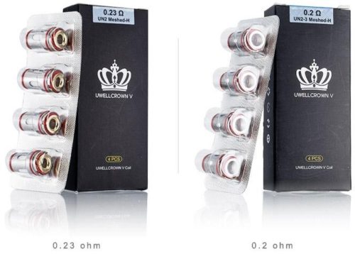 Soul Vapor E-Liquid | Crown V 4 Pack Coils
