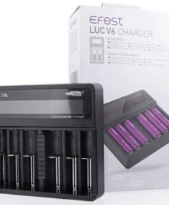 Efest LUC V6 LCD Battery Charger | Soul Vapor E-Liquid